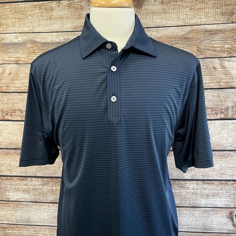 Footjoy Polo Golf Shirt Size M Blue